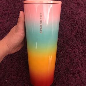 STARBUCKS SUMMERCOLLECTION RAINBOW STAINLESS-STEEL
